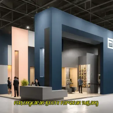 Perlengkapan Booth Pameran Subang